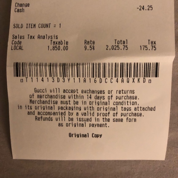 Monogram GG Black/Brown bookbag - Picture 8 of 8